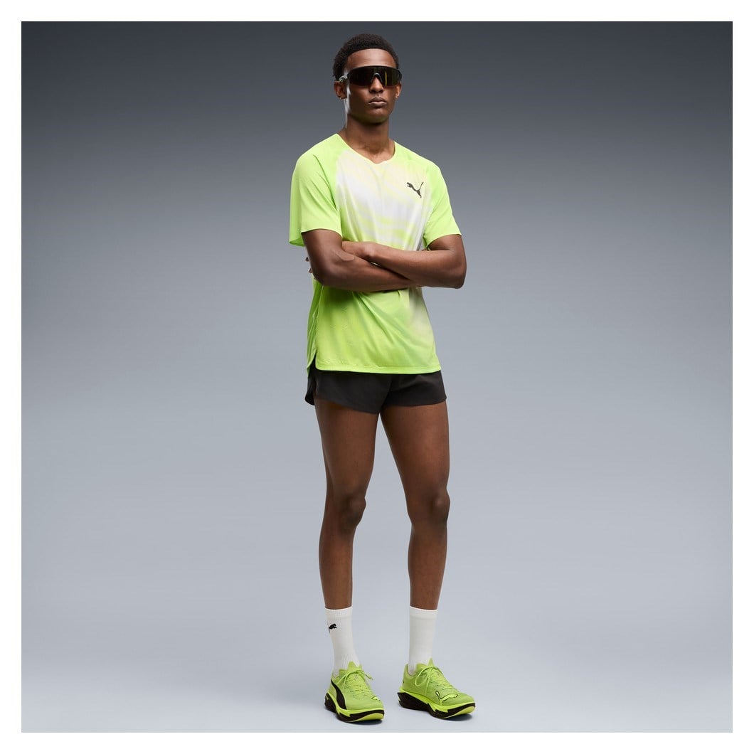 Puma Deviate Nitro Elite 4 - Mens Running Shoes - Sunny Lime/Puma Black - image 7