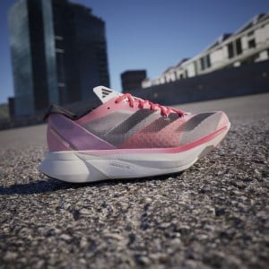 Adidas Adizero Adios Pro 3 - Womens Road Racing Shoes - Pink Spark/Aurora Metallic/Sandy Pink