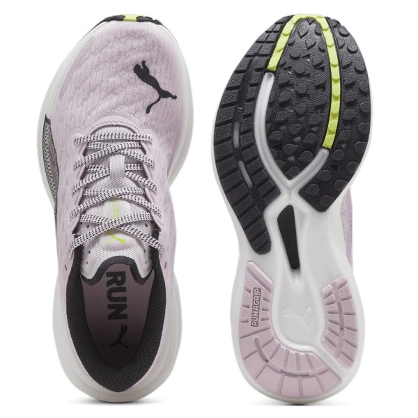 Puma Deviate Nitro 2 - Womens Running Shoes - Grape Mist/Black/White