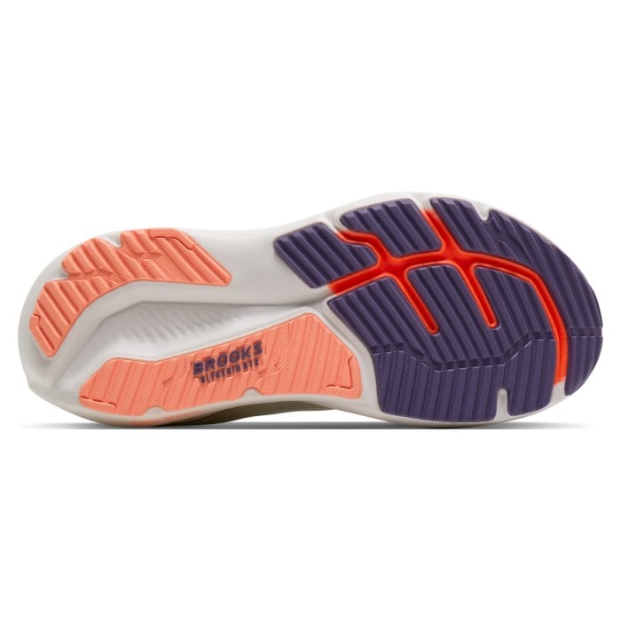 Brooks Glycerin GTS 23 - Womens Running Shoes - White/Mulled Grape/Clear - image 6