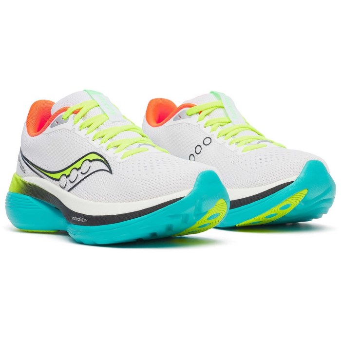 Saucony Endorphin Trainer - Womens Running Shoes - White/Mutant