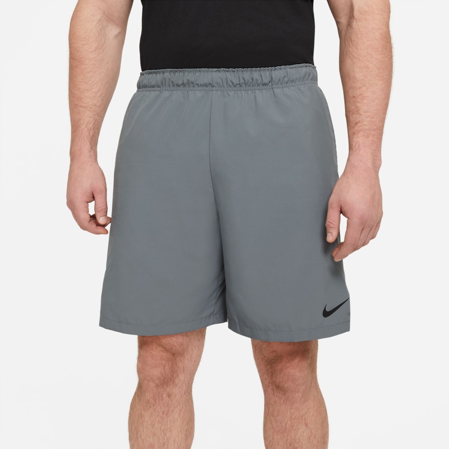 Nike Flex Woven Mens Training Shorts - Smoke Grey/Black