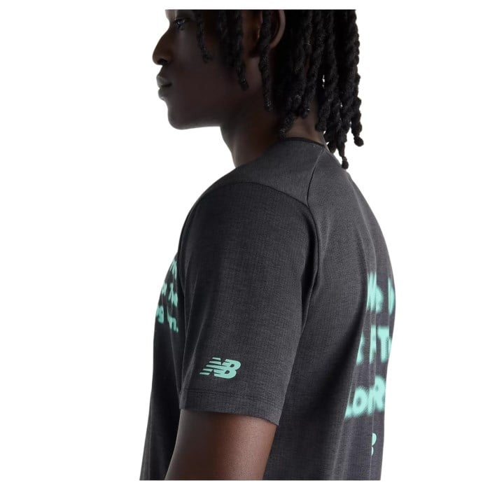 New Balance RC Mens Essential Graphic T-Shirt - Black - image 4