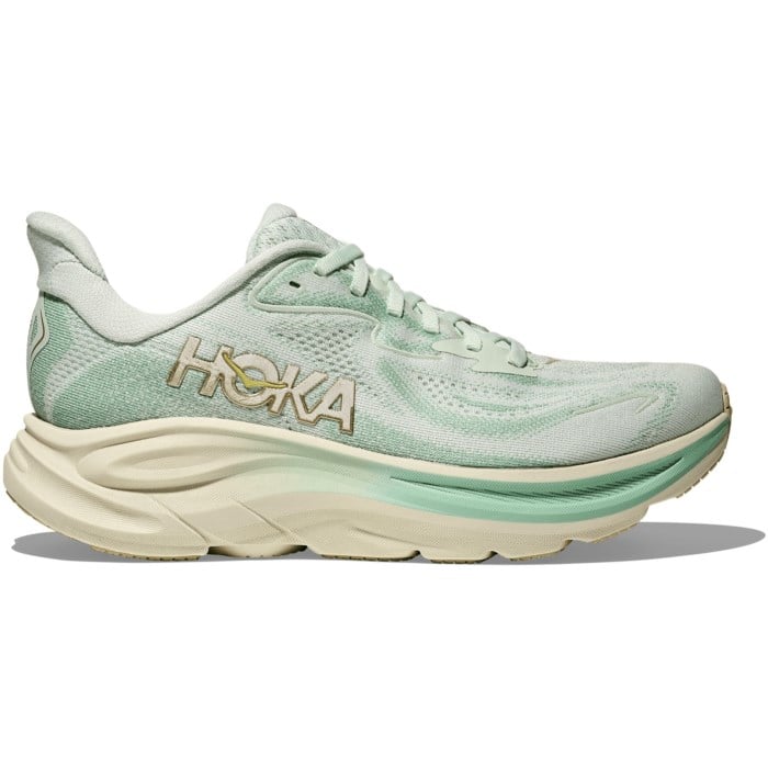 Hoka Clifton 10 - Womens Running Shoes - Sea Glass/Jadeite