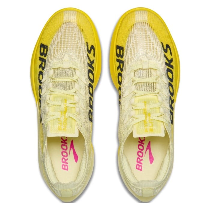 Brooks Hyperion Elite 5 - Unisex Racing Shoes - Luminary/Yellow/Gray