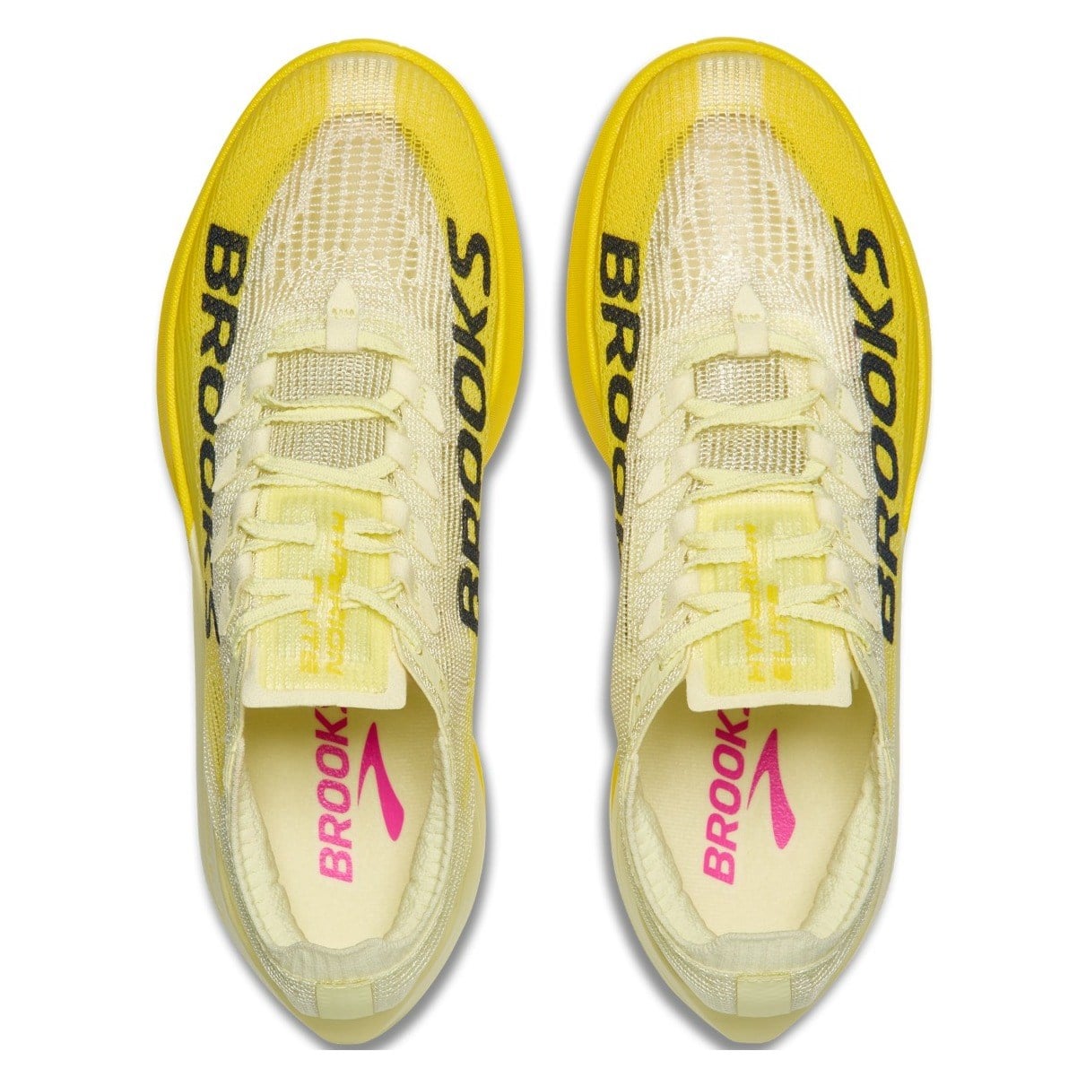 Brooks Hyperion Elite 5 - Unisex Racing Shoes - Luminary/Yellow/Gray