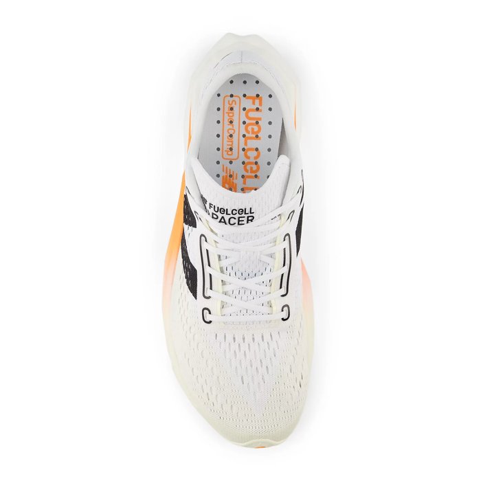 New Balance FuelCell SuperComp Pacer v2 - Mens Running Shoes - Hot Mango/Angora