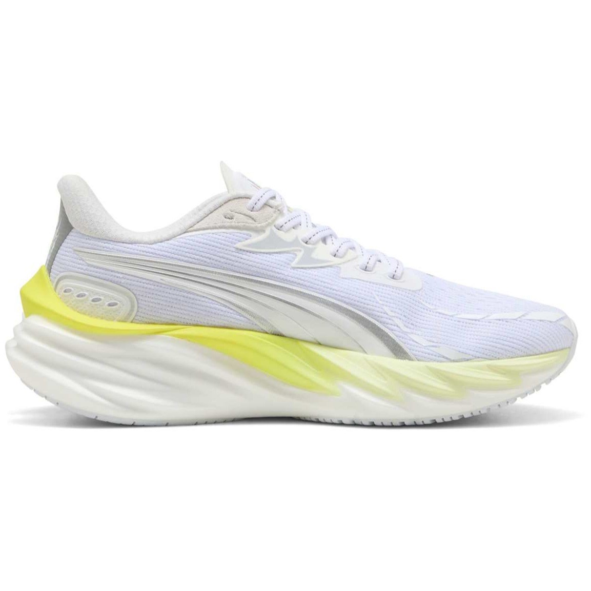 Puma Velocity Nitro 4 - Womens Running Shoes - Puma White/Apple Spritz