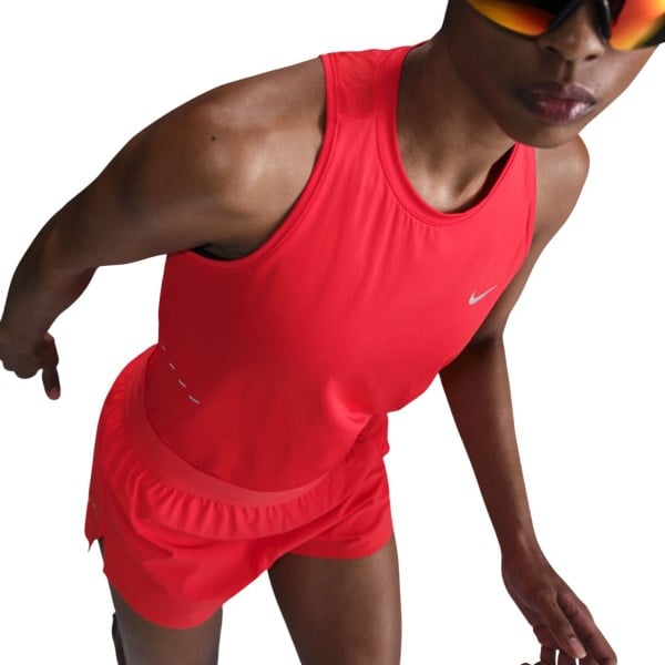 Nike Swift Dri-Fit Running Tank - Womens - Light Crimson