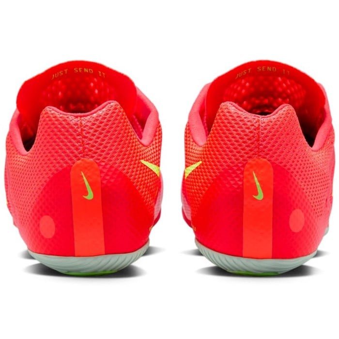 Nike Zoom Rival Sprint - Unisex Sprint Spikes - Bright Crimson/Hyper Orange/Lime Blast/Washed Coral