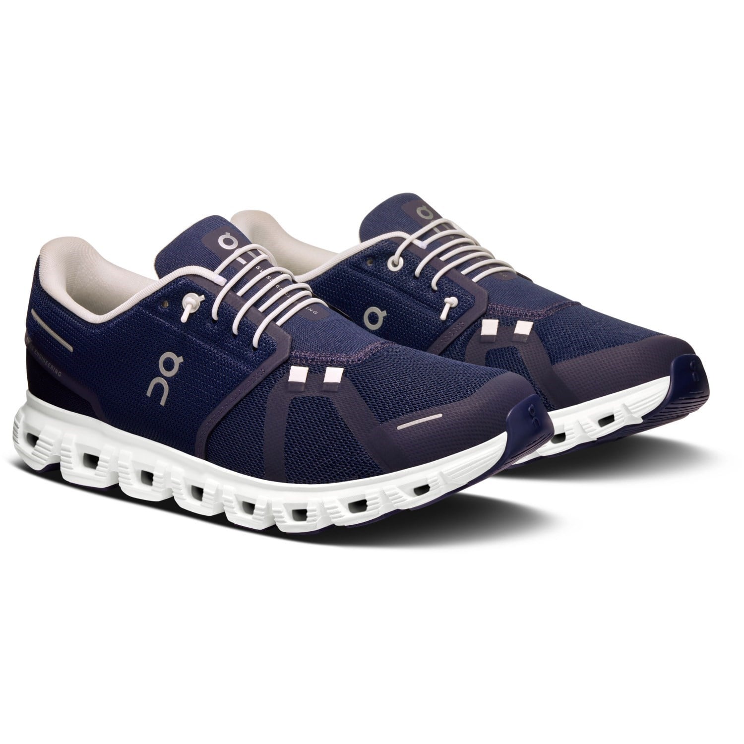 On Cloud 6 - Mens Running Shoes - Midnight/White - image 6