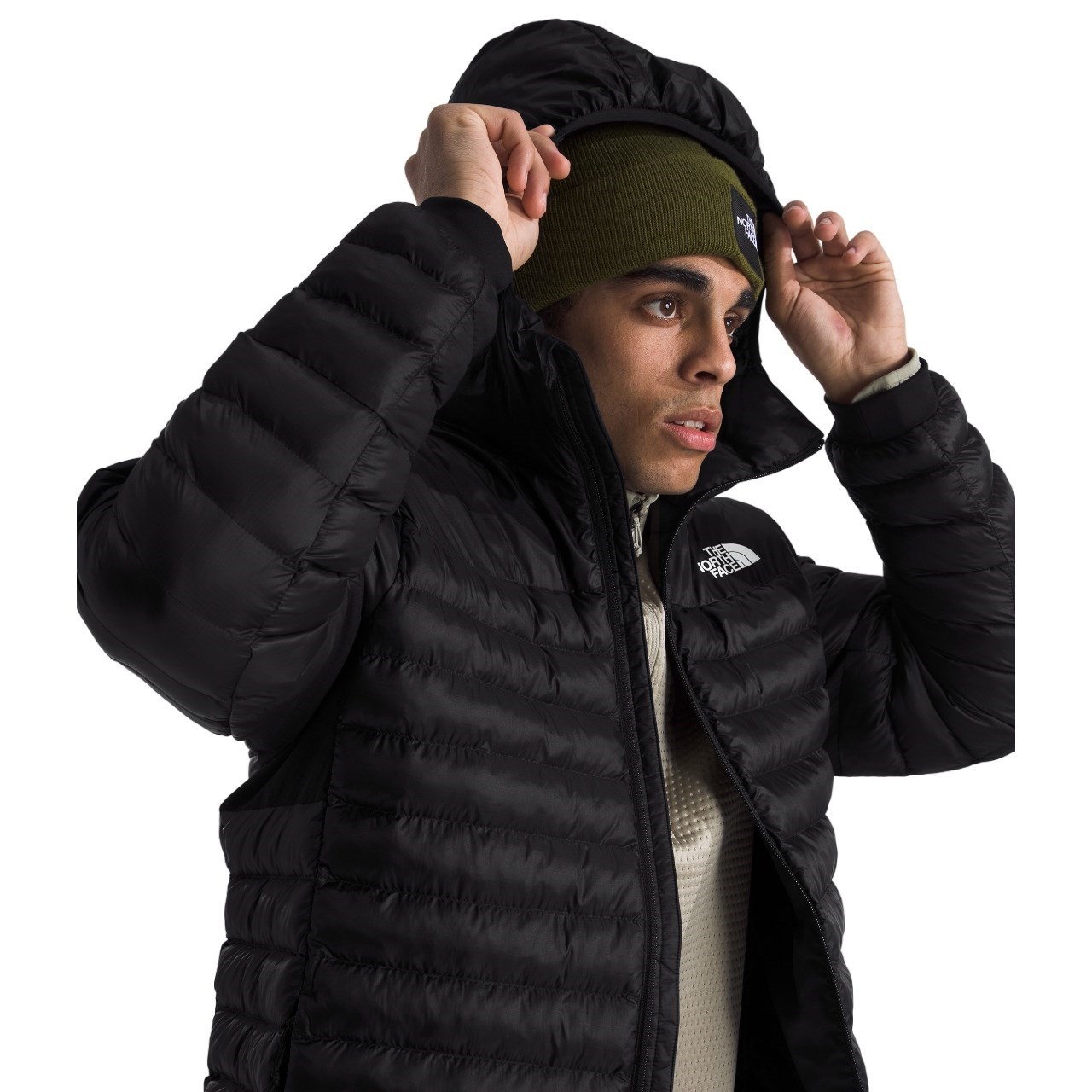 The North Face Terra Peak Mens Hooded Jacket - Black