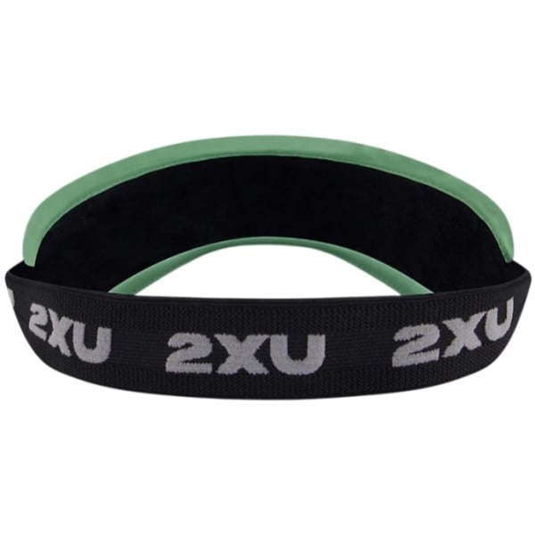 2XU Performance Running Visor - Digital Mint/Black