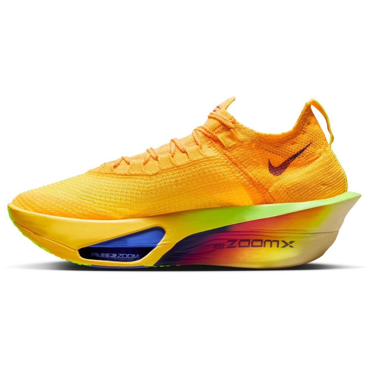 Nike Alphafly 3 - Mens Road Racing Shoes - Laser Orange/Indigo Burst/Citron Pulse