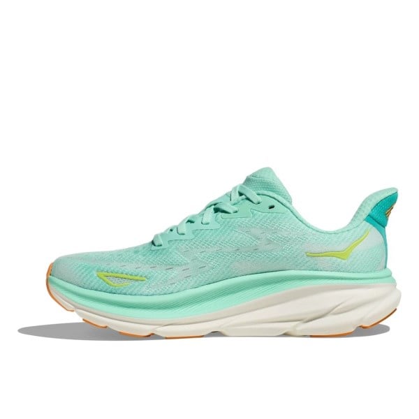 Hoka Clifton 9 - Womens Running Shoes - Seafoam/Aqua Breeze