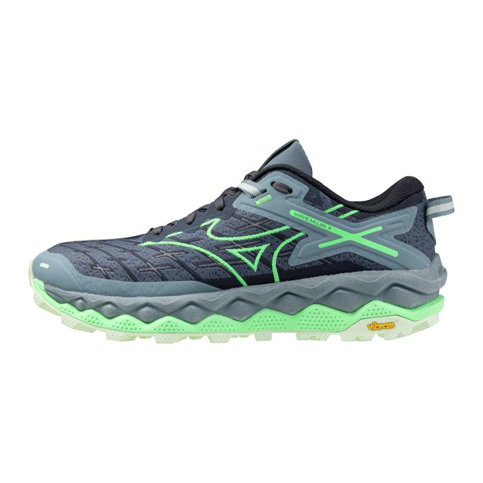 Mizuno Wave Mujin 10 - Womens Trail Running Shoes - Violet Indigo/Neo Mint/Citadel