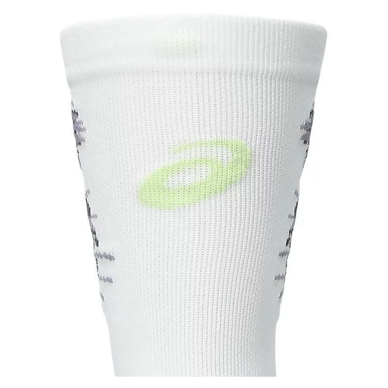 Asics Unisex Performance Run Crew Socks - Brilliant White/Illuminate Yellow - image 5