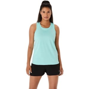 Asics Silver Womens Running Tank Top