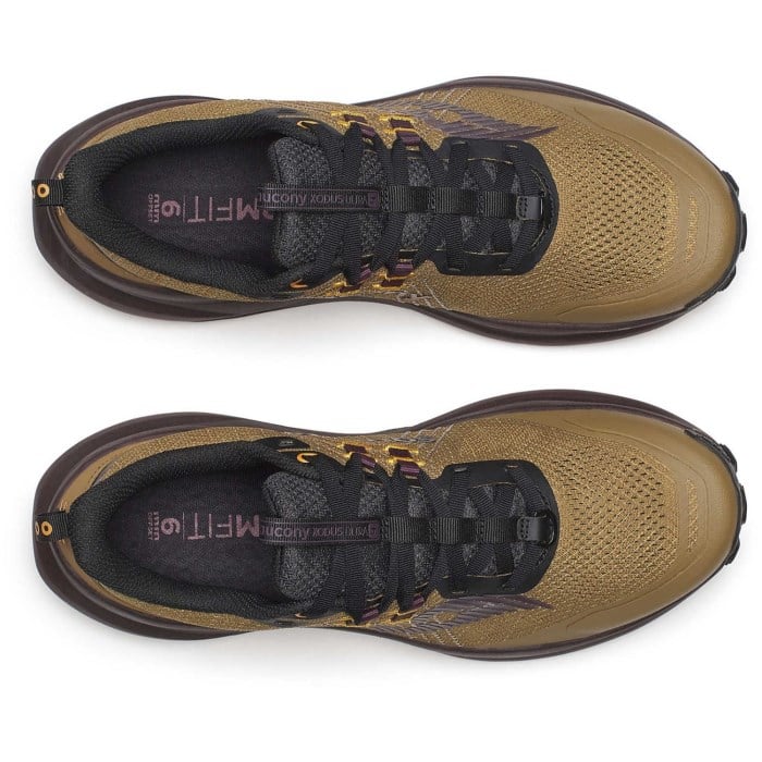 Saucony Xodus Ultra 4 - Mens Trail Running Shoes - Kodiak/White