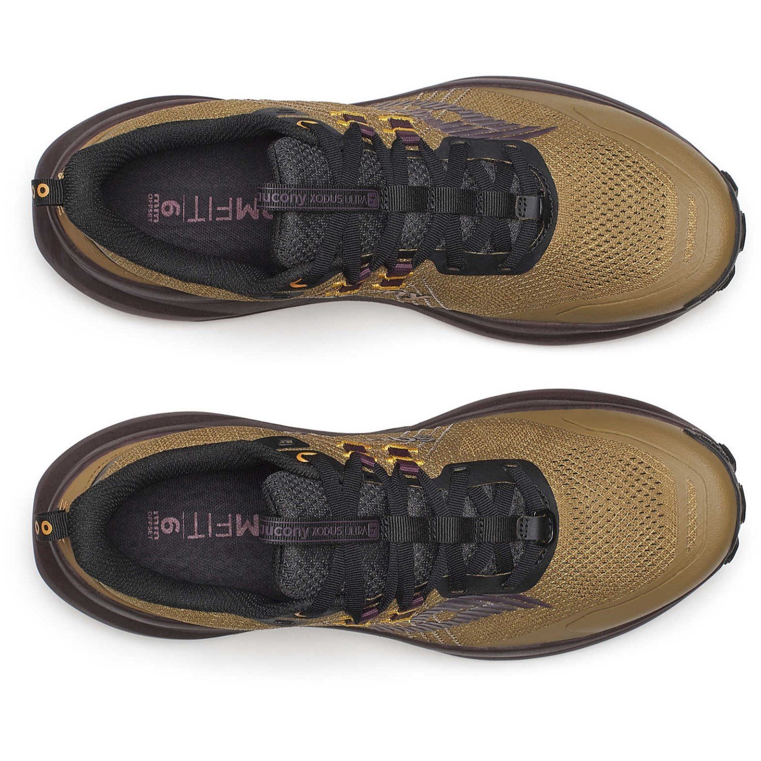 Saucony Xodus Ultra 4 - Mens Trail Running Shoes - Kodiak/White