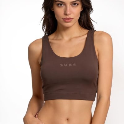 SUB4 Pulse Crossover Back Medium Impact Sports Bra