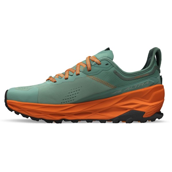Altra Olympus 5 - Mens Trail Running Shoes - Grey/Orange