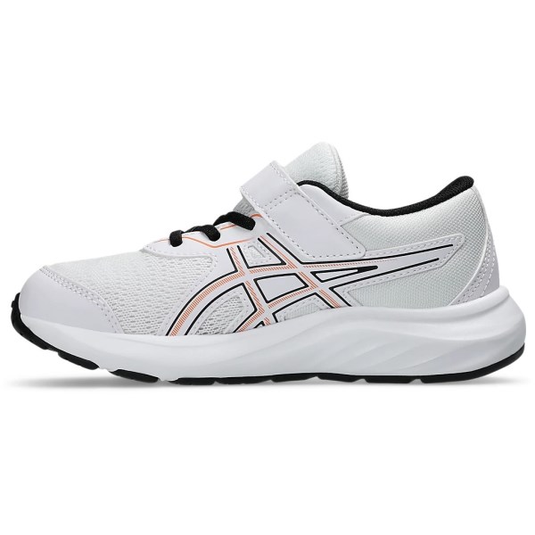 Asics Contend 9 PS - Kids Running Shoes - White/Mojave