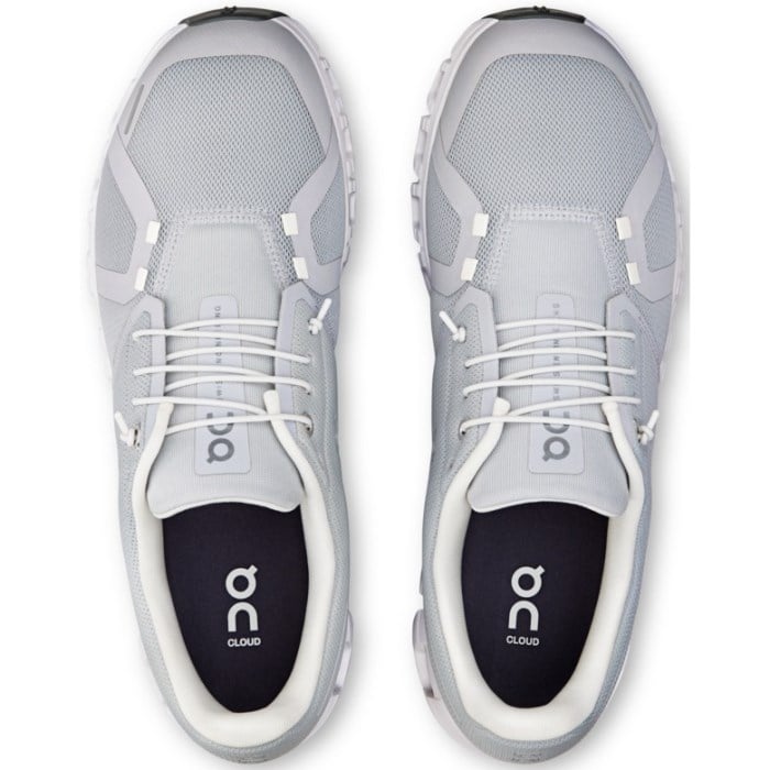 On Cloud 6 - Mens Running Shoes - Glacier/White