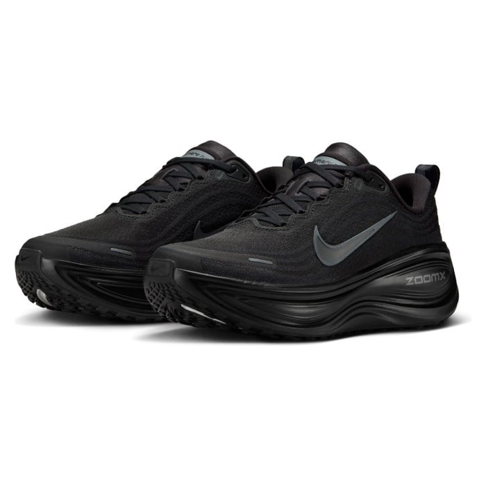 Nike Vomero Plus - Womens Running Shoes - Black/Dark Smoke Grey/Metallic Dark Grey