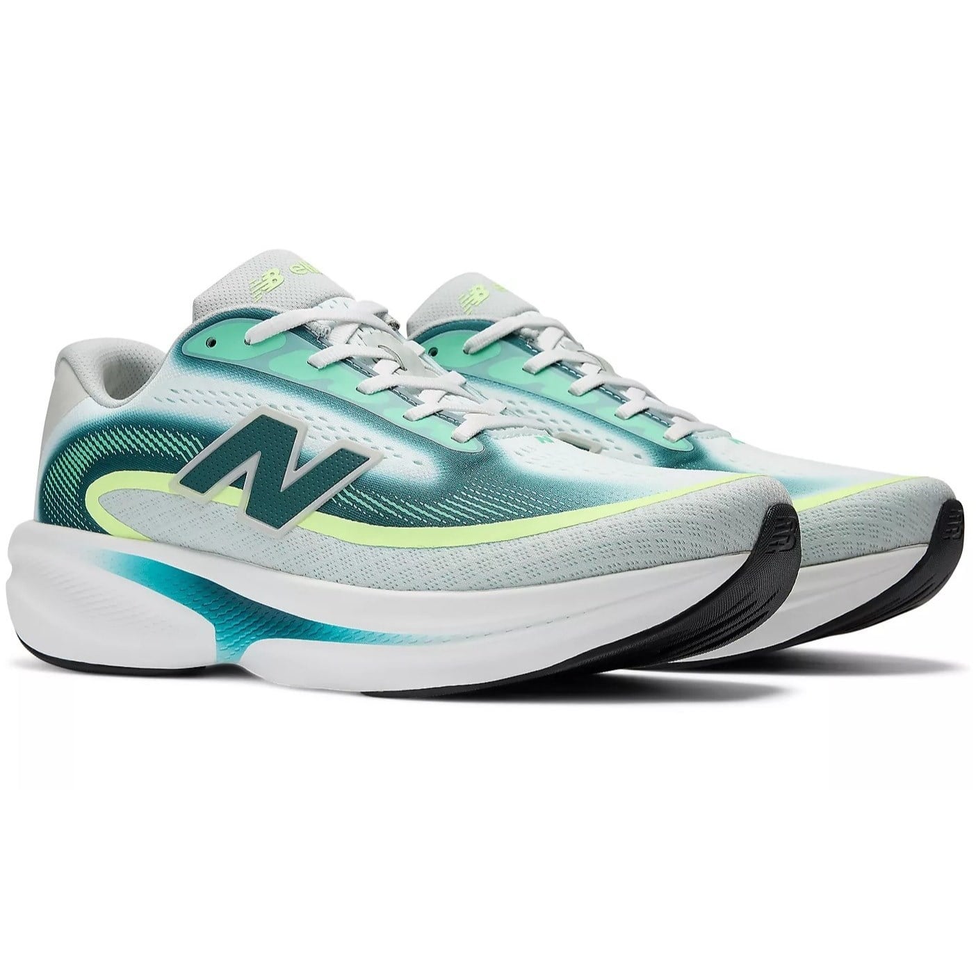 New Balance Ellipse v1 - Mens Running Shoes - Deep End/Glint Blue/Medusa Green