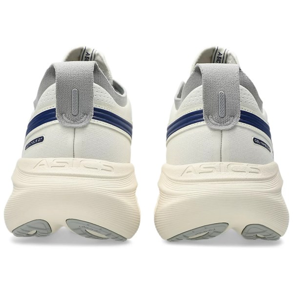 Asics Gel Nimbus 27 - Mens Running Shoes - Birch/Indigo Blue