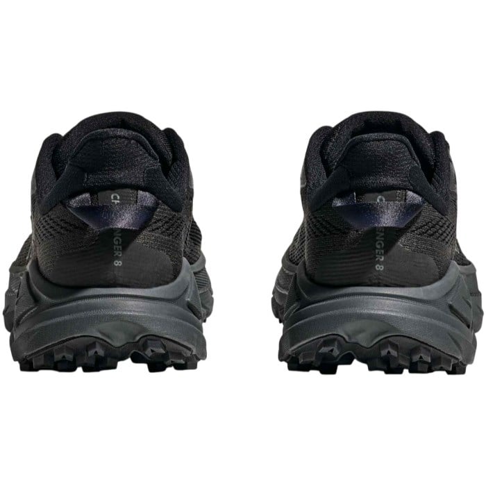 Hoka Challenger 8 - Womens Trail Running Shoes - Black/Outer Orbit