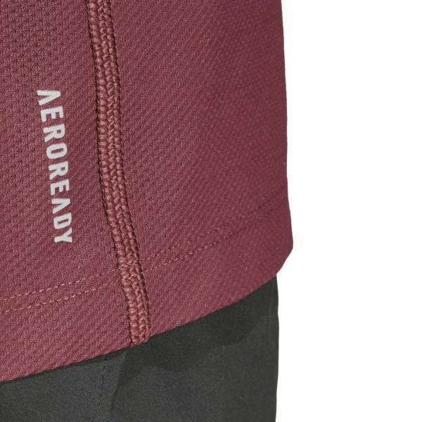 Adidas Own The Run T-Shirt - Mens - Aurora Ruby