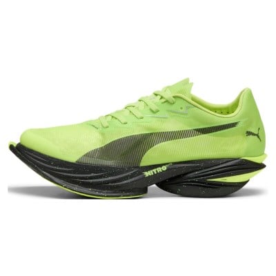 Puma Fast-R 3 Nitro Elite - Mens Racing Shoes - Sunny Lime/Puma Black