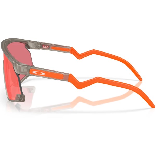 Oakley Baxtr - Unisex Sunglasses - Matte Grey Ink/Prizm Trail Torch