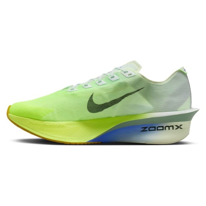 Nike ZoomX Vaporfly 4 - Mens Racing Shoes - Barely Green/Black Spruce/Volt Tint
