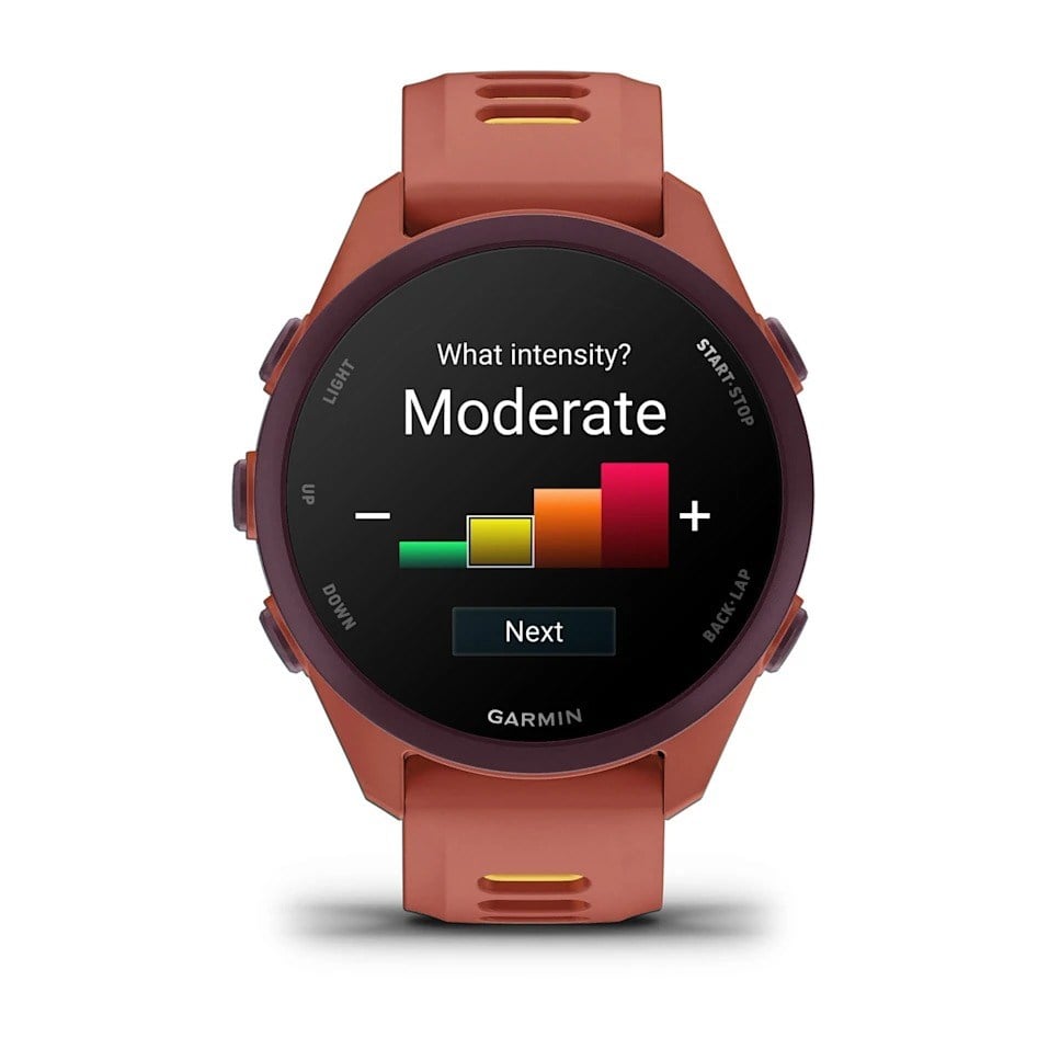 Garmin Forerunner 170 Music GPS Smartwatch - Red Pink/Mango - image 3
