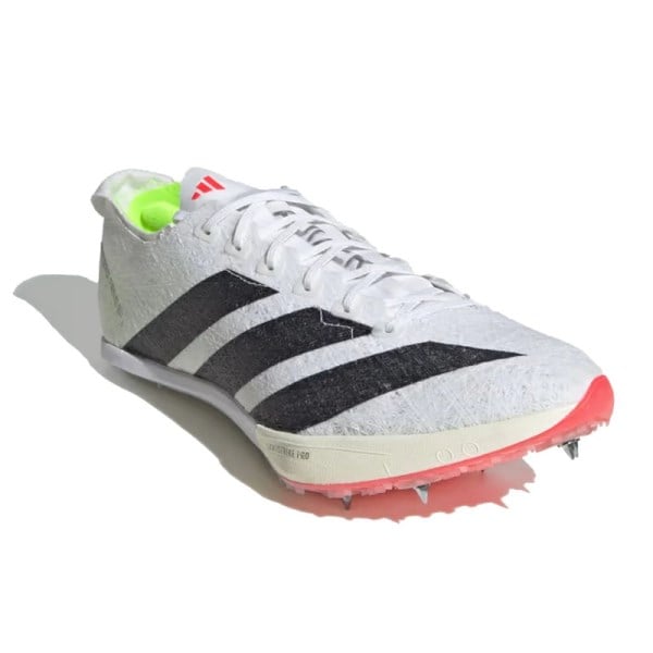 Adidas Adizero Prime SP 3 Strung - Unisex Track Sprint Spikes - Cloud White/Core Black/Lucid Red