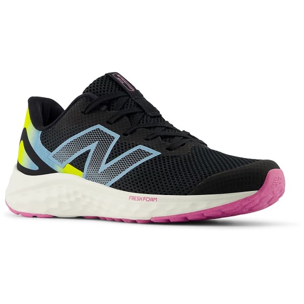 New Balance Fresh Foam Arishi v4 Lace - Kids Running Shoes - Black/Yellow/Blue