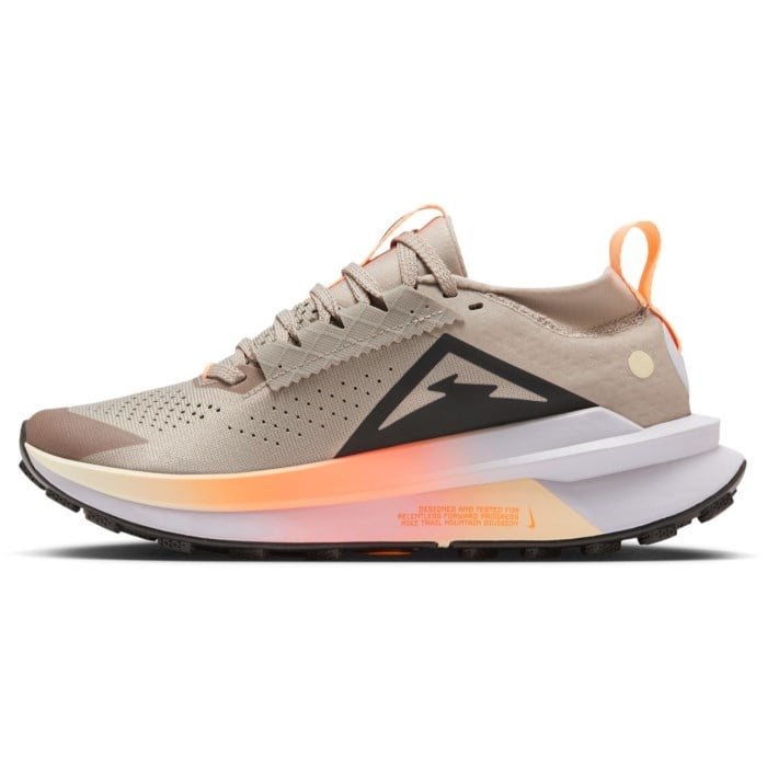 Nike ZoomX Zegama Trail 2 - Womens Trail Running Shoes - Malt/Black/Ghost/Alabaster
