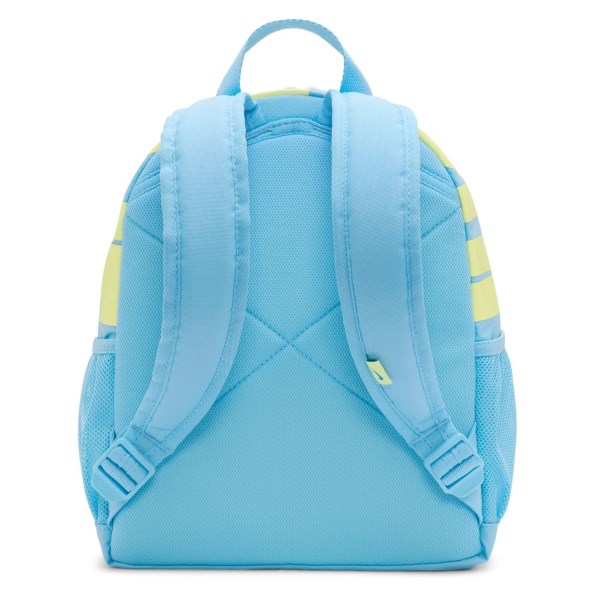 Nike Brasilia JDI Mini Kids Backpack Bag - Aquaris Blue/Light Laser Orange/Photo Blue
