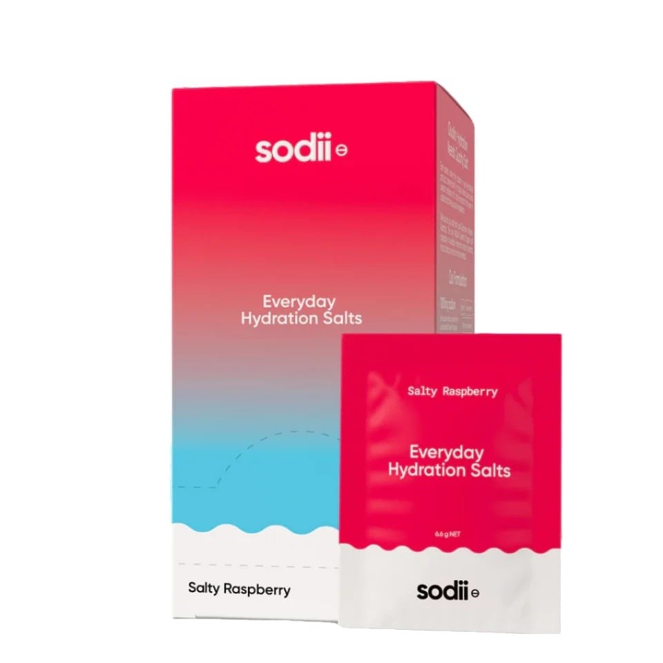 Sodii Everyday Hydration Salts - 30 Sachets - Raspberry