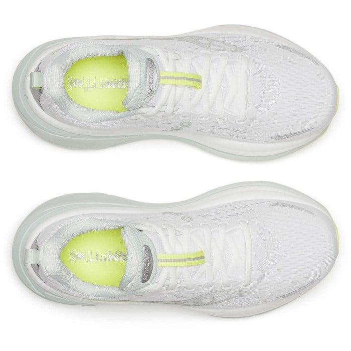 Saucony Hurricane 25 - Womens Running Shoes - White/Mist