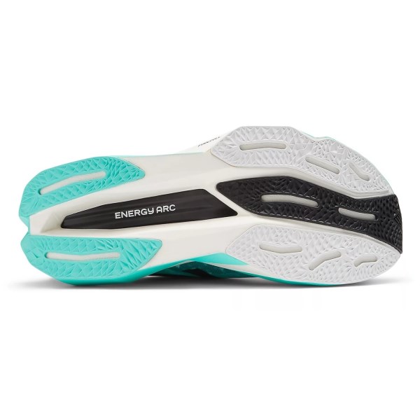 New Balance FuelCell SuperComp Elite v4 - Womens Road Racing Shoes - Cyber Jade/White/Black