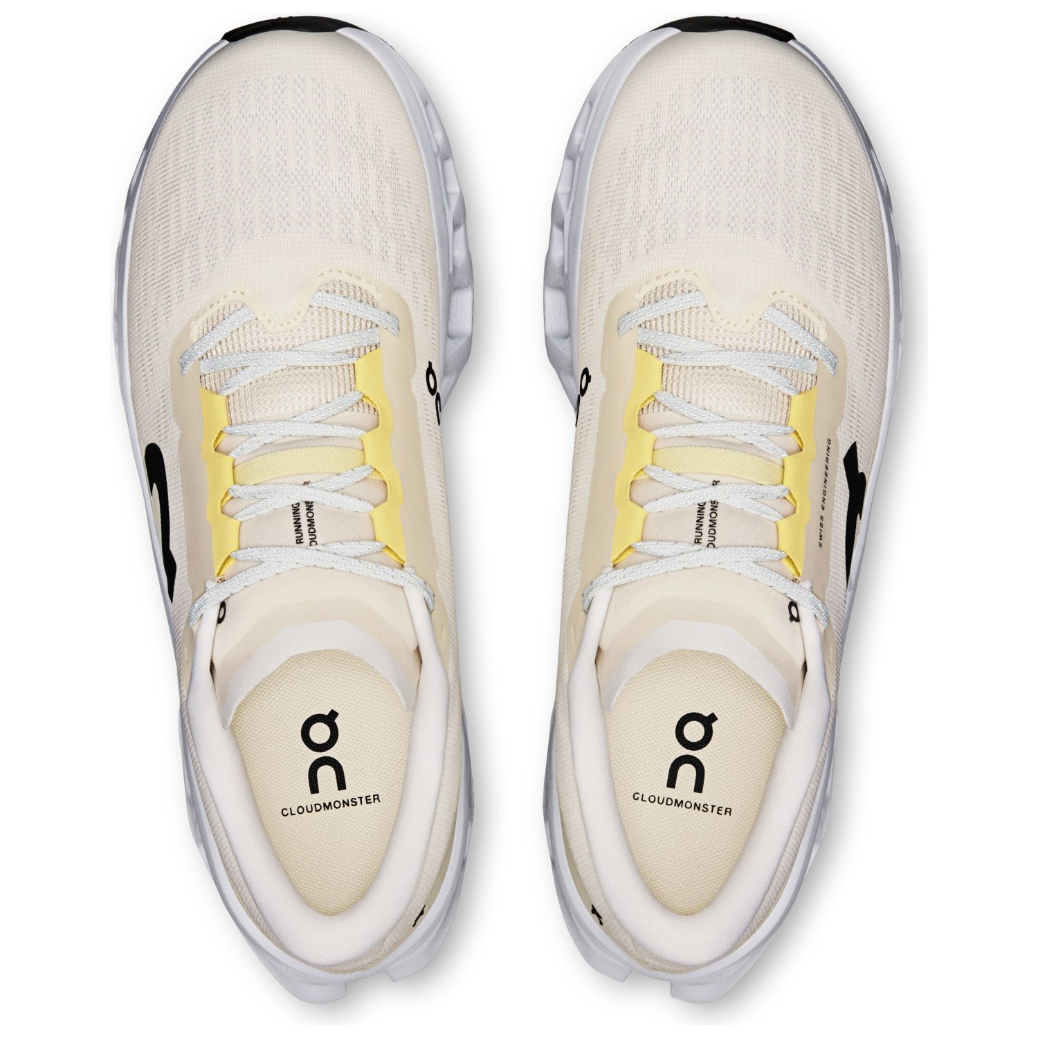 On Cloudmonster 3 - Mens Running Shoes - Ghost/Glacier - image 3
