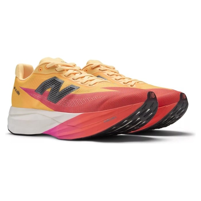 New Balance FuelCell Supercomp Elite v5 - Womens Racing Shoes - Tangerine Heat/White Peach