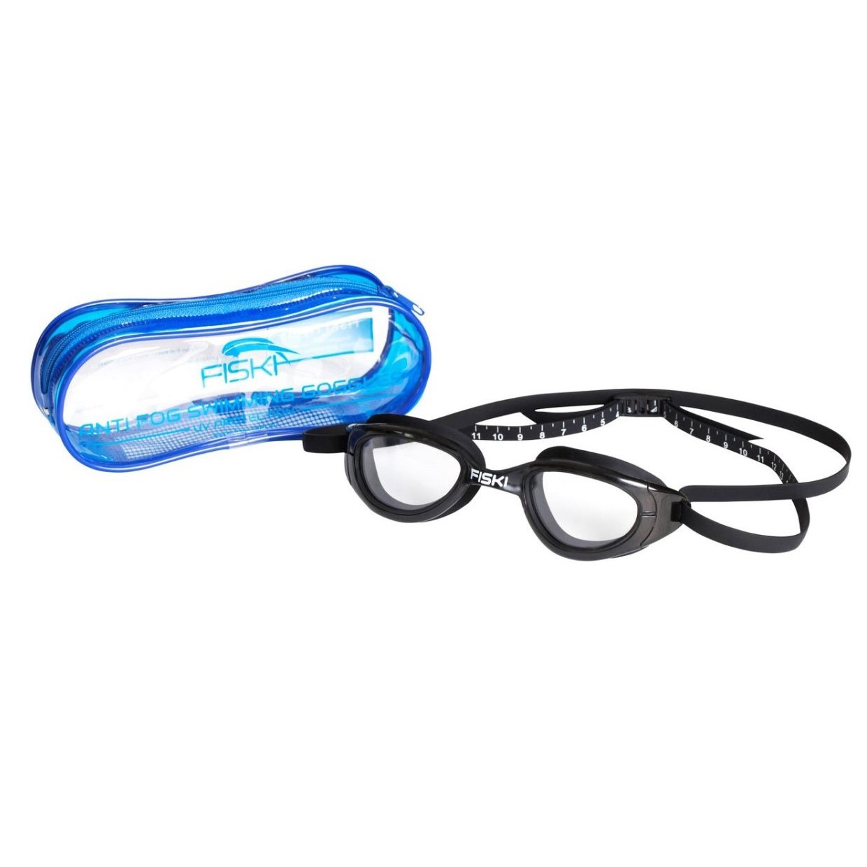 Fiski Hunter Swimming Goggles - Clear Cobra