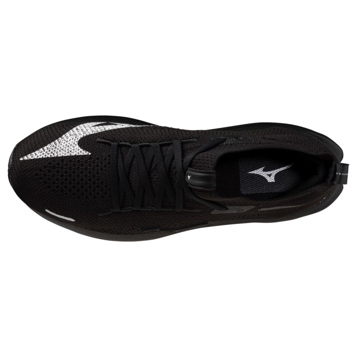Mizuno Neo Vista 3 - Unisex Running Shoes - Black/Black/White - image 3