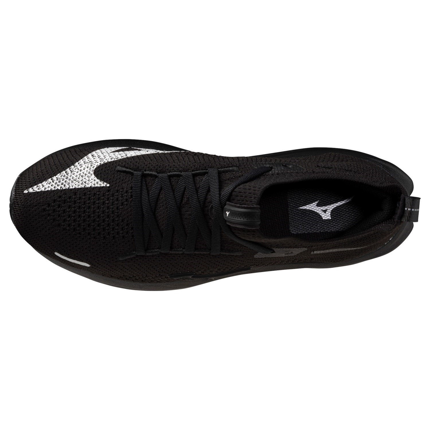 Mizuno Neo Vista 3 - Unisex Running Shoes - Black/Black/White - image 3