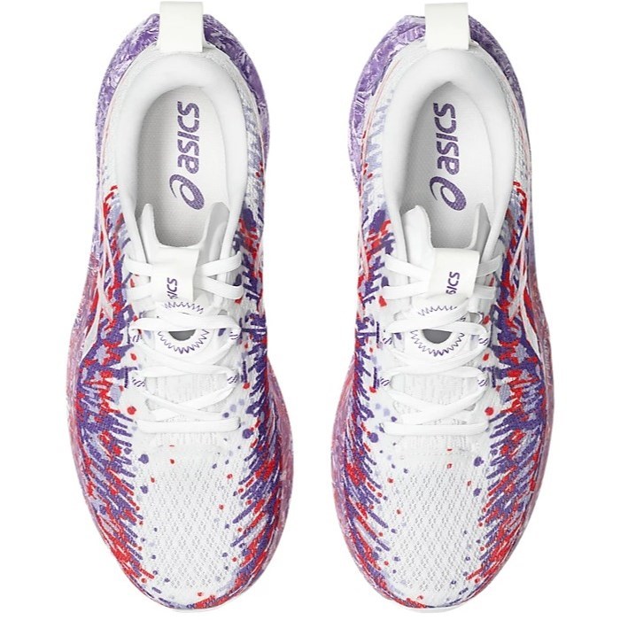 Asics Gel Noosa Tri 16 - Mens Running Shoes - White/Edo Purple